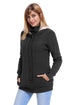 Long Sleeve Button-Up Hooded Cardigans